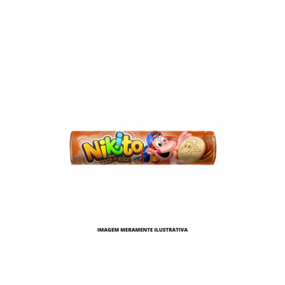 BISCOITO RECHEADO DOCE DE LEITE NIKITO 1X30X135G